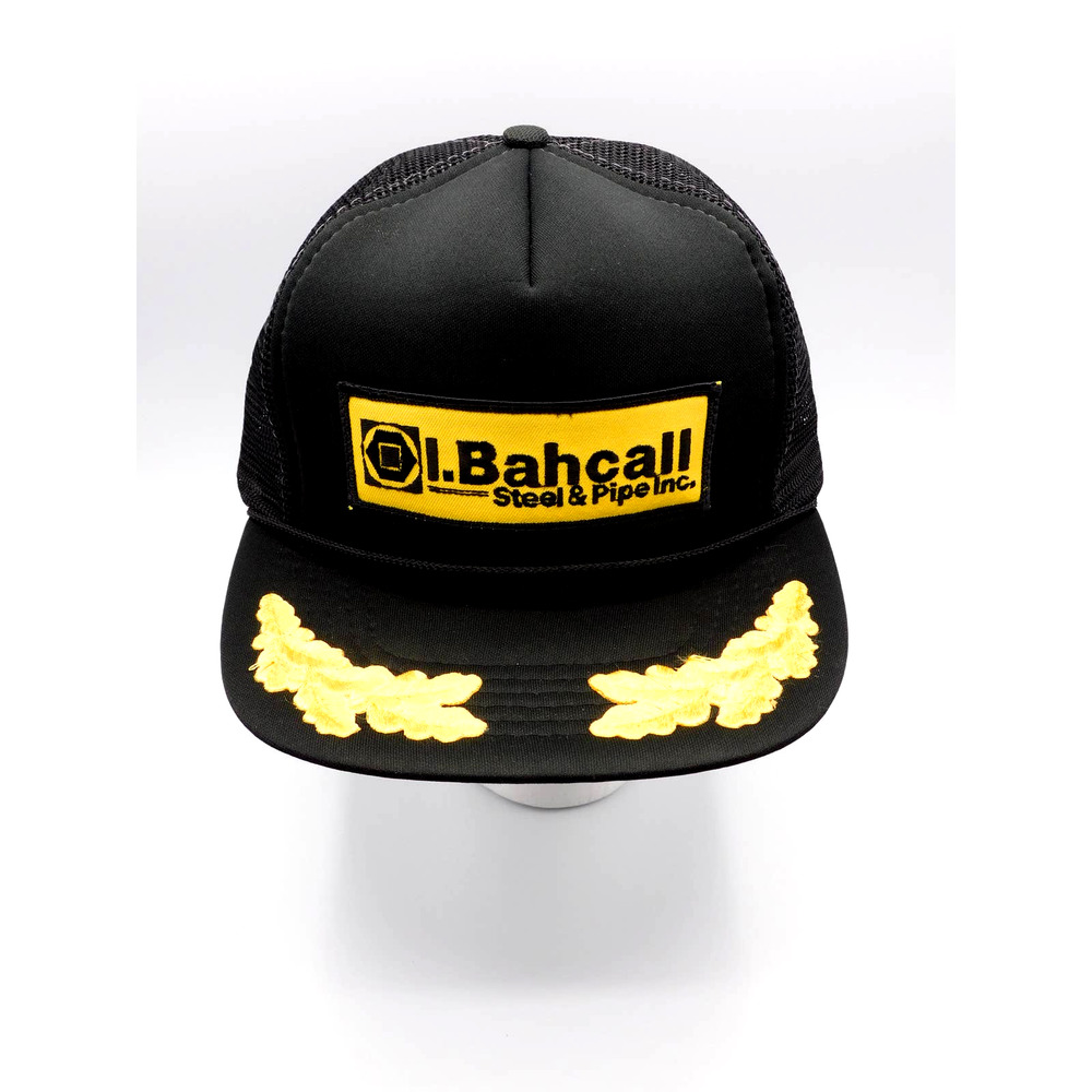 I Bahcall Steel & Pipe Vintage Trucker Hat